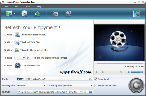 Leawo video converter v3.1.0.0 full serial key free downloads free